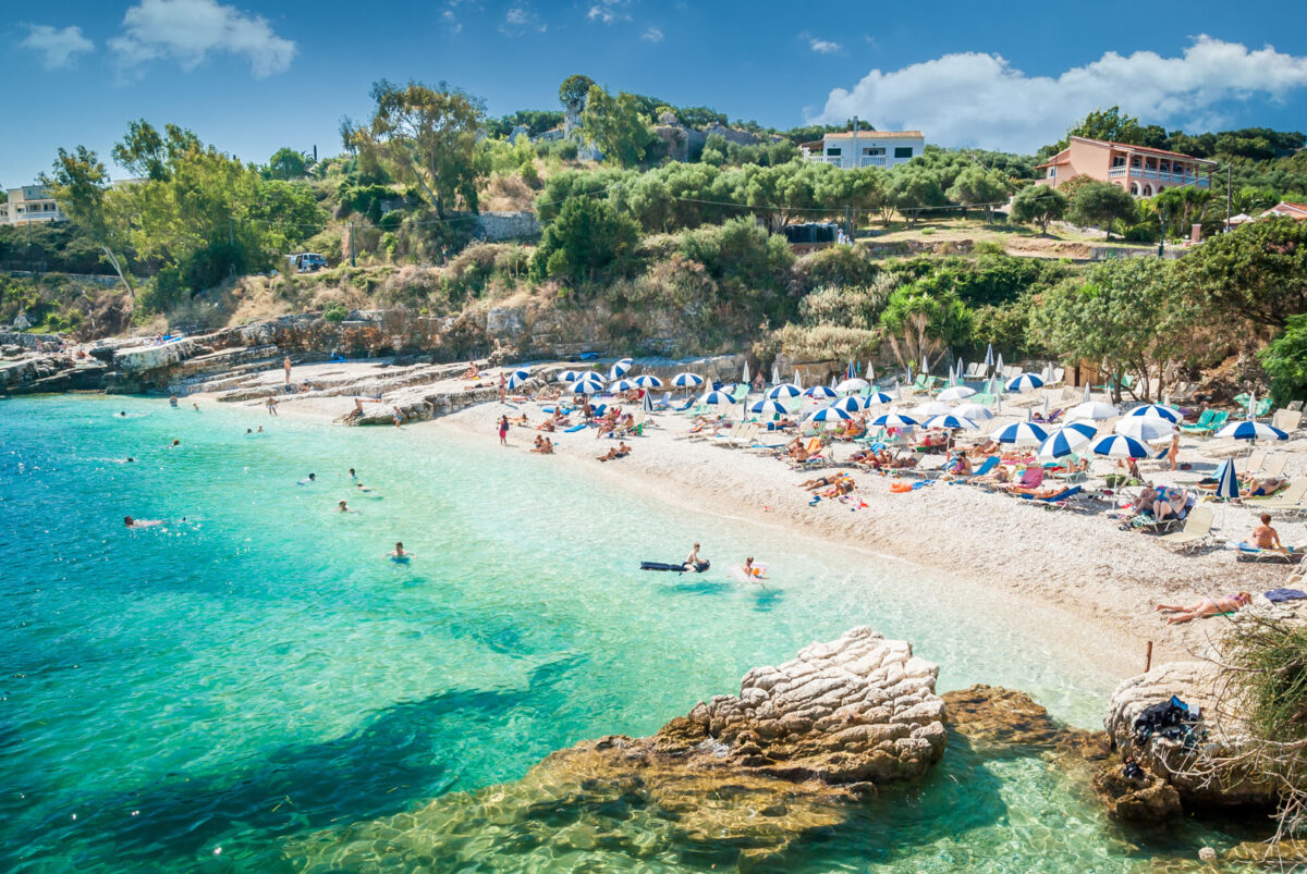 Beaches in Corfu near Merchant House 2